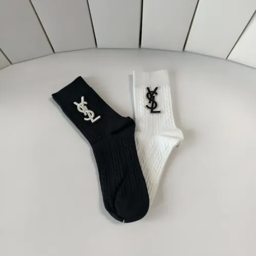 Replica Yves Saint Laurent YSL Socks #1397220 $29.00 USD for Wholesale