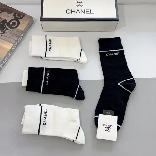 Replica Chanel Socks #1397221 $29.00 USD for Wholesale