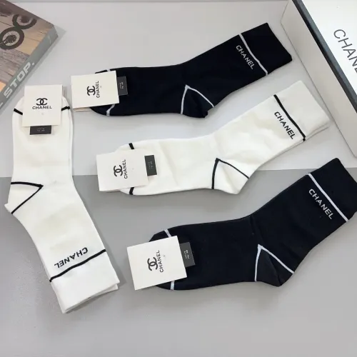 Replica Chanel Socks #1397221 $29.00 USD for Wholesale