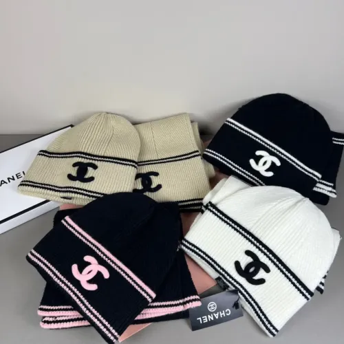 Replica Chanel Hat and Scarf Set #1397235 $45.00 USD for Wholesale