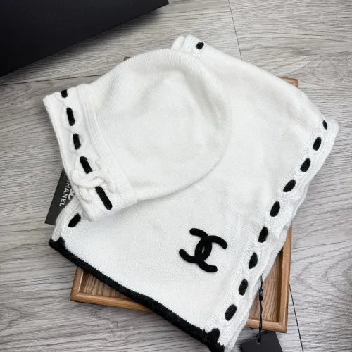 Replica Chanel Hat and Scarf Set #1397238 $60.00 USD for Wholesale