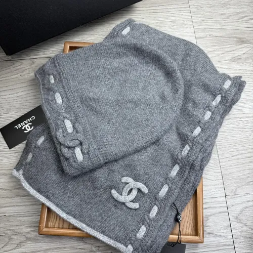 Replica Chanel Hat and Scarf Set #1397239 $60.00 USD for Wholesale