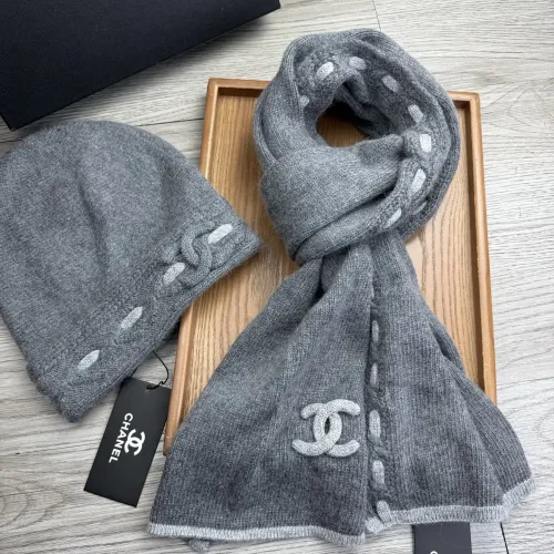 Replica Chanel Hat and Scarf Set #1397239 $60.00 USD for Wholesale