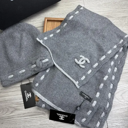Replica Chanel Hat and Scarf Set #1397239 $60.00 USD for Wholesale