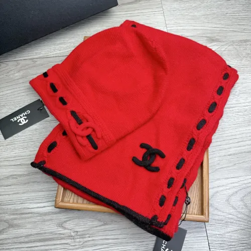 Replica Chanel Hat and Scarf Set #1397240 $60.00 USD for Wholesale