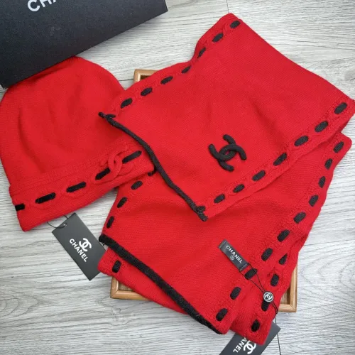 Replica Chanel Hat and Scarf Set #1397240 $60.00 USD for Wholesale