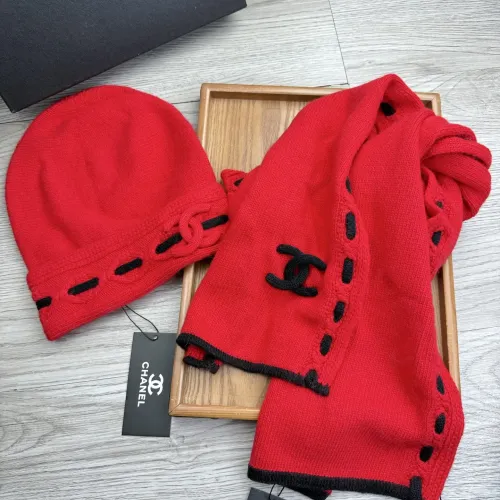 Replica Chanel Hat and Scarf Set #1397240 $60.00 USD for Wholesale