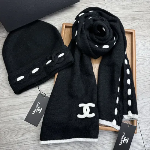 Replica Chanel Hat and Scarf Set #1397241 $60.00 USD for Wholesale