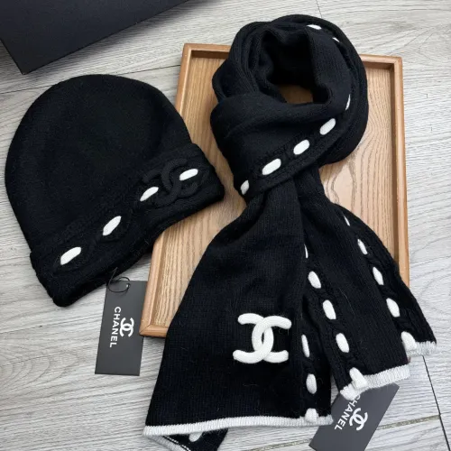 Replica Chanel Hat and Scarf Set #1397241 $60.00 USD for Wholesale