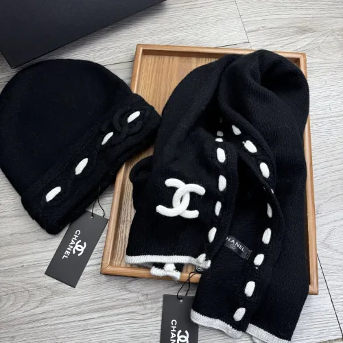 Replica Chanel Hat and Scarf Set #1397241 $60.00 USD for Wholesale