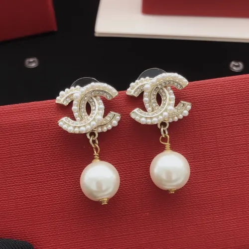 Chanel Earrings For Women #1397412 $25.00 USD, Wholesale Replica Chanel Earrings