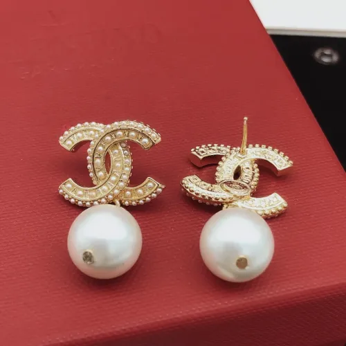 Replica Chanel Earrings For Women #1397414 $25.00 USD for Wholesale