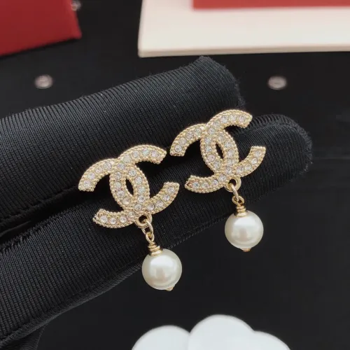 Chanel Earrings For Women #1397421 $25.00 USD, Wholesale Replica Chanel Earrings