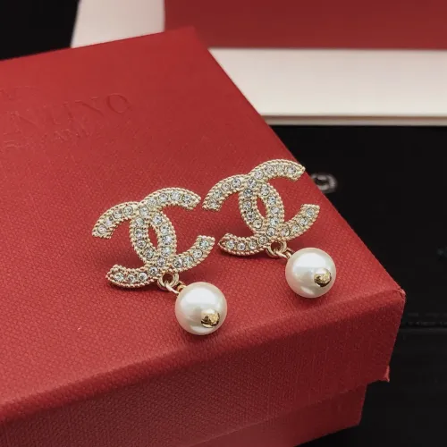 Replica Chanel Earrings For Women #1397421 $25.00 USD for Wholesale