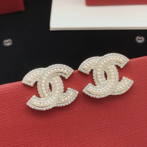 Replica Chanel Earrings For Women #1397445 $29.00 USD for Wholesale