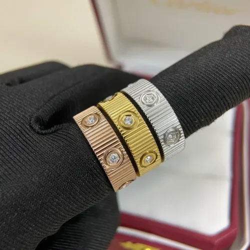 Replica Cartier Rings In Rose Gold For Unisex #1397469 $27.00 USD for Wholesale
