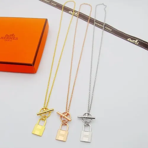 Replica Hermes Necklaces #1397509 $25.00 USD for Wholesale