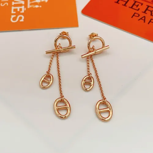 Hermes Earrings For Women #1397516 $32.00 USD, Wholesale Replica Hermes Earrings
