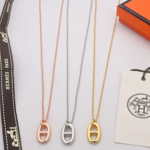 Replica Hermes Necklaces #1397561 $23.00 USD for Wholesale