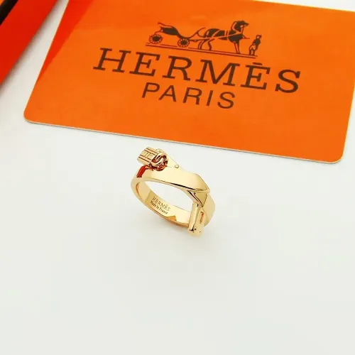 Hermes Rings In Rose Gold #1397563 $25.00 USD, Wholesale Replica Hermes Rings