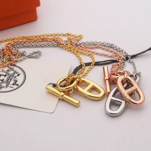 Replica Hermes Necklaces #1397568 $25.00 USD for Wholesale