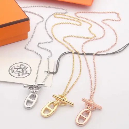Replica Hermes Necklaces #1397569 $25.00 USD for Wholesale