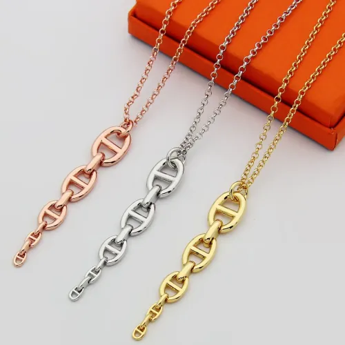 Replica Hermes Necklaces #1397571 $25.00 USD for Wholesale
