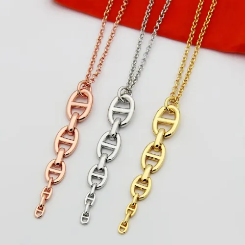 Replica Hermes Necklaces #1397571 $25.00 USD for Wholesale