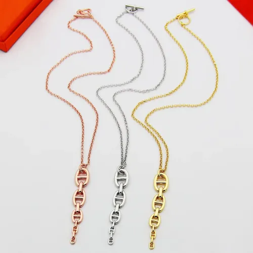 Replica Hermes Necklaces #1397573 $25.00 USD for Wholesale