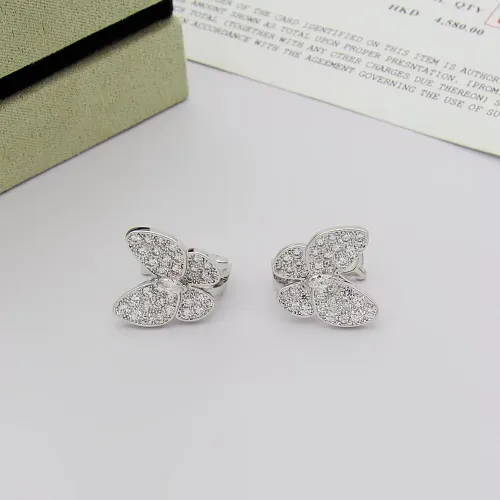Van Cleef &amp; Arpels Earrings For Women #1397713 $32.00 USD, Wholesale Replica Van Cleef &amp; Arpels Earrings