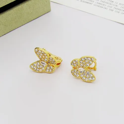 Van Cleef &amp; Arpels Earrings For Women #1397715 $32.00 USD, Wholesale Replica Van Cleef &amp; Arpels Earrings