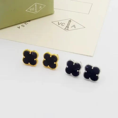 Replica Van Cleef & Arpels Earrings For Women #1397723 $25.00 USD for Wholesale