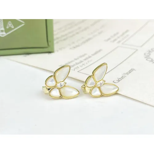Van Cleef &amp; Arpels Earrings For Women #1397727 $32.00 USD, Wholesale Replica Van Cleef &amp; Arpels Earrings