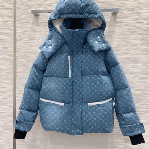 Louis Vuitton LV Down Feather Coat Long Sleeved For Women #1397744 $247.93 USD, Wholesale Replica Louis Vuitton LV Down Feather Coat