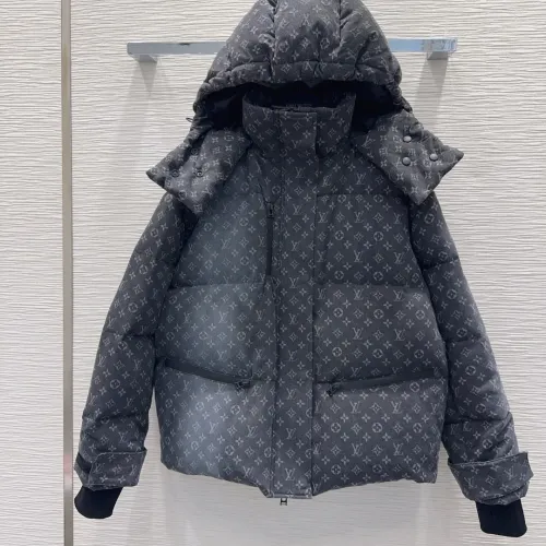Louis Vuitton LV Down Feather Coat Long Sleeved For Women #1397745 $247.93 USD, Wholesale Replica Louis Vuitton LV Down Feather Coat