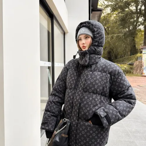 Replica Louis Vuitton LV Down Feather Coat Long Sleeved For Women #1397745 $247.93 USD for Wholesale