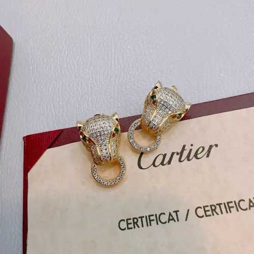 Cartier Earrings For Women #1397772 $36.00 USD, Wholesale Replica Cartier Earrings