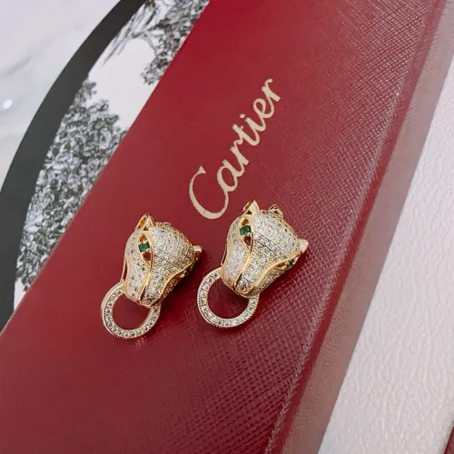 Replica Cartier Earrings For Women #1397772 $36.00 USD for Wholesale