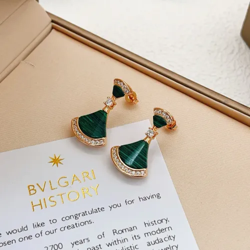 Replica Bvlgari Earrings For Women #1397978 $36.00 USD for Wholesale