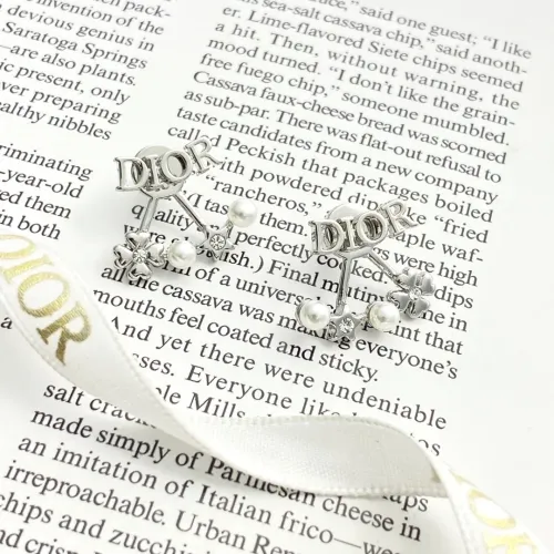Replica Christian Dior Earrings For Women #1398031 $27.00 USD for Wholesale