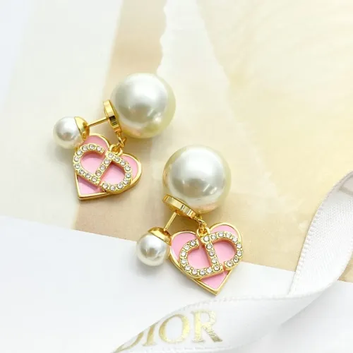Replica Christian Dior Earrings For Women #1398055 $32.00 USD for Wholesale
