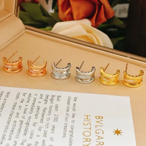 Replica Bvlgari Earrings For Women #1398062 $29.00 USD for Wholesale
