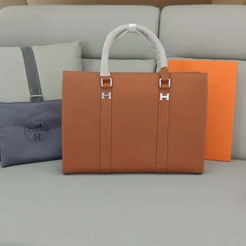 Replica Hermes AAA Man Handbags #1398106 $162.00 USD for Wholesale