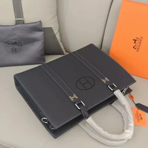 Replica Hermes AAA Man Handbags #1398107 $162.00 USD for Wholesale