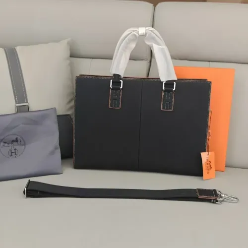 Replica Hermes AAA Man Handbags #1398109 $162.00 USD for Wholesale