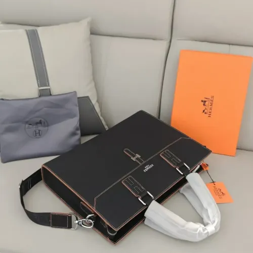 Replica Hermes AAA Man Handbags #1398109 $162.00 USD for Wholesale