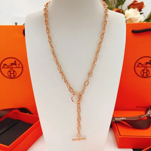 Replica Hermes Necklaces #1398112 $36.00 USD for Wholesale