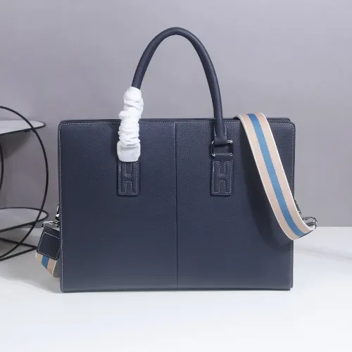 Replica Hermes AAA Man Handbags #1398115 $162.00 USD for Wholesale