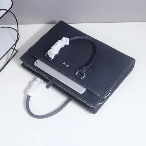 Replica Hermes AAA Man Handbags #1398115 $162.00 USD for Wholesale