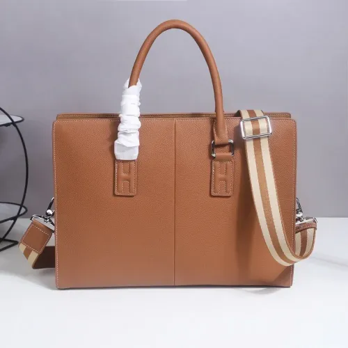 Replica Hermes AAA Man Handbags #1398116 $162.00 USD for Wholesale
